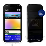 New York Giants iPhone Privacy Primary Screen Protector