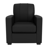 Silver Club Chair with Kansas Jayhawks Logo