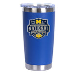 2026 Michigan Basketball Championship Chrome Thermal Drink