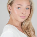 Tennessee Power T Crystal Drop Earrings