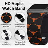 Texas Longhorns HD Apple Watch Band