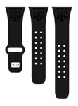 Texas A&M Aggies Engraved Apple Watch Band