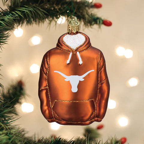 Texas Longhorns Hoodie Ornament