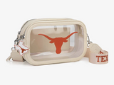 Texas Longhorns Clear Camera Bag