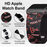 Texas Tech Red Raiders HD Apple Watch Band