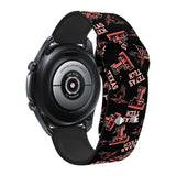 Texas Tech Red Raiders HD Watchband for Samsung, Garmin, Fossil, and More for Samsung, Garmin, Fossil, and More