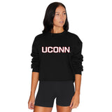 UConn Black Crewneck