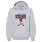Kyle Schwarber Philadelphia Cartoon WHT
