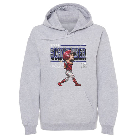 Kyle Schwarber Philadelphia Cartoon WHT