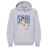 Shai Gilgeous-Alexander Oklahoma City Thunder Caricature WHT