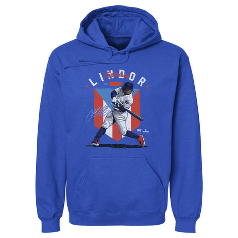Francisco Lindor New York M Country Flag WHT
