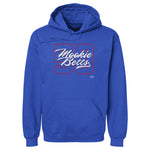 Mookie Betts Los Angeles D Number Script WHT