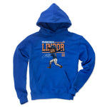 Francisco Lindor Cartoon WHT