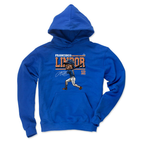 Francisco Lindor Cartoon WHT