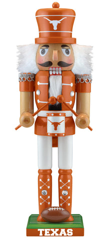 Texas Longhorns Painted Nutcracker