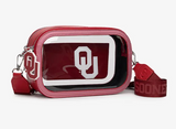 Oklahoma Sooners Clear Camera Bag
