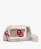 Oklahoma Sooners Clear Camera Bag