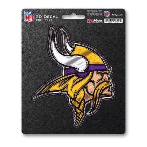 Minnesota Vikings 3D Decal Die Cut