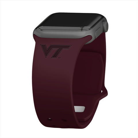 Virginia Tech Hokies Engraved Apple Watch Band