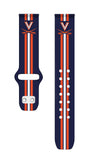 Virginia Cavaliers HD Watchband for Samsung, Garmin, Fossil, and More for Samsung, Garmin, Fossil, and More