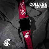 Washington State Cougars HD Apple Watch Band