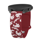 Washington State Cougars HD Watchband for Samsung, Garmin, Fossil, and More for Samsung, Garmin, Fossil, and More