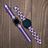 Washington Huskies HD Watchband for Samsung, Garmin, Fossil, and More for Samsung, Garmin, Fossil, and More