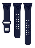 West Virginia Mountaineers Engraved Apple Watch Band