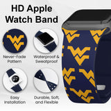 West Virginia Mountaineers HD Apple Watch Band