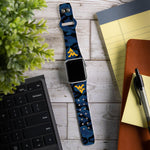 West Virginia Mountaineers HD Apple Watch Band