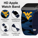 West Virginia Mountaineers HD Apple Watch Band
