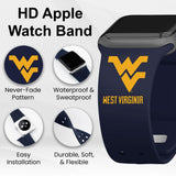 West Virginia Mountaineers HD Apple Watch Band