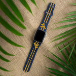 West Virginia Mountaineers HD Apple Watch Band