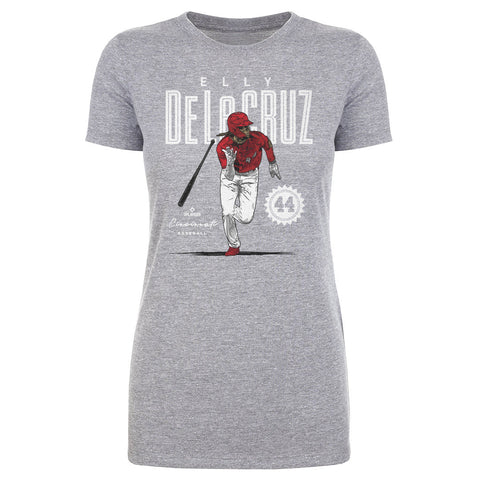 Elly De La Cruz Cincinnati Card WHT