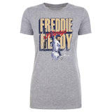 Freddie Freeman Los Angeles D Freddie Always Ready WHT