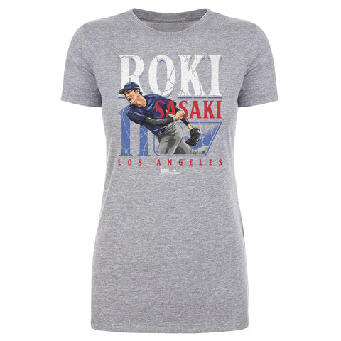 Roki Sasaki Los Angeles D Player Name WHT