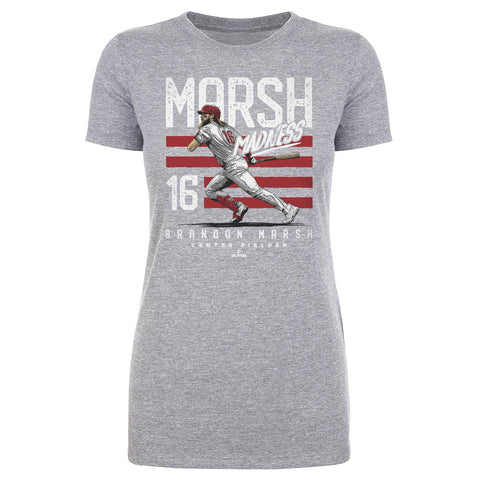Brandon Marsh Philadelphia Marsh Madness Stripes WHT