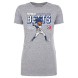 Mookie Betts Cartoon WHT