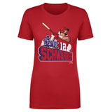 Kyle Schwarber Philadelphia Graffiti WHT