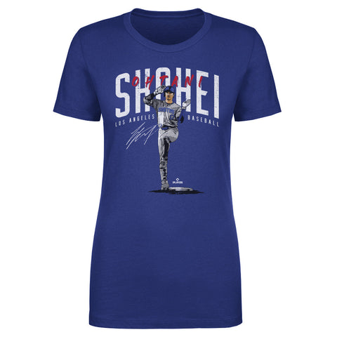Shohei Ohtani Los Angeles D Base Pose WHT