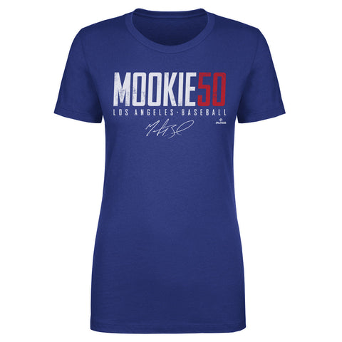 Mookie Betts Los Angeles D Elite WHT
