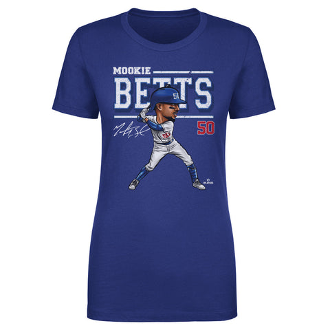 Mookie Betts Cartoon WHT