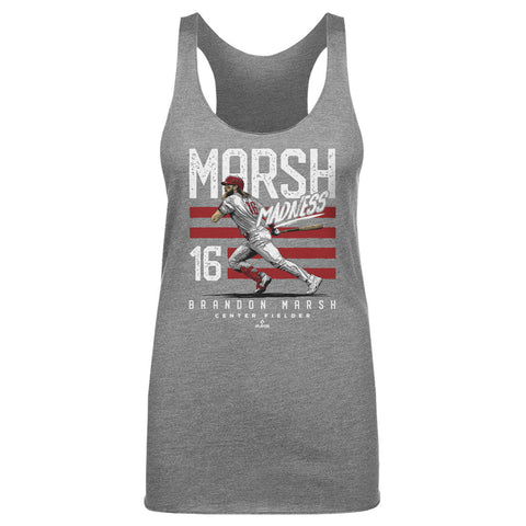 Brandon Marsh Philadelphia Marsh Madness Stripes WHT