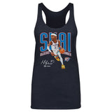 Shai Gilgeous-Alexander Oklahoma City Thunder Caricature WHT