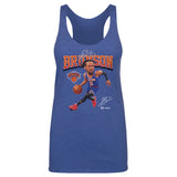 Jalen Brunson New York Knicks Caricature WHT