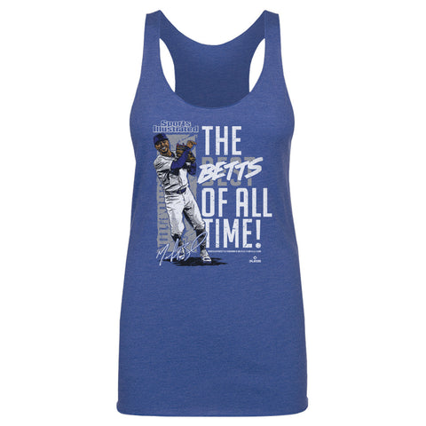 Mookie Betts Sports Illustrated & Los Angeles D Betts Of All Time WHT