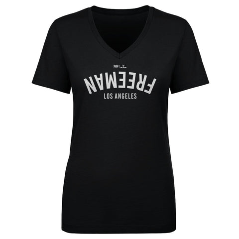 Freddie Freeman Los Angeles D Invert WHT