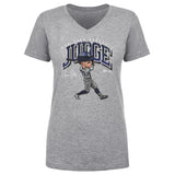 Aaron Judge New York Y Cartoon WHT
