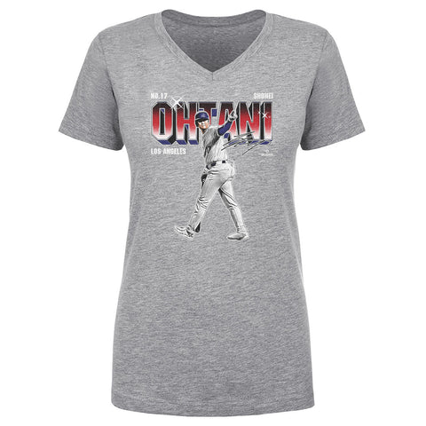 Shohei Ohtani Los Angeles D Futuristic WHT