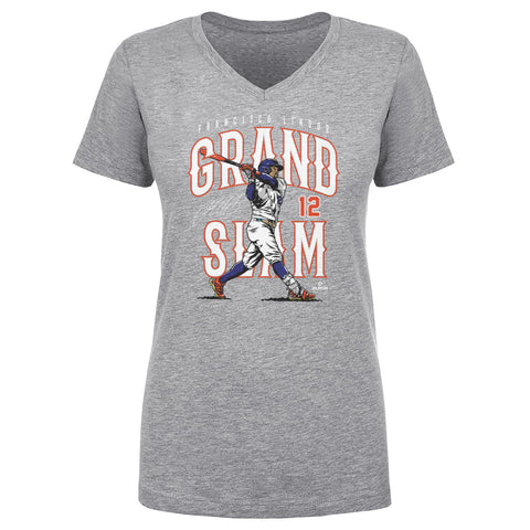 Francisco Lindor New York M Grand Slam WHT